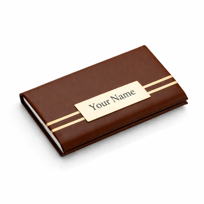 Custom Name Engraved Card Holder