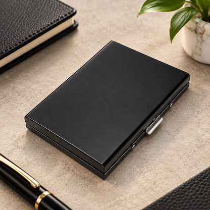Compact Metal Card Holder