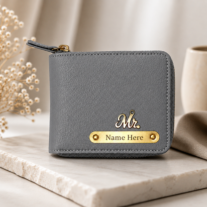 Personalized Genuine Leather Wallet for Men & Women