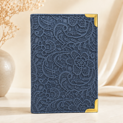 Premium Paisley Textured Passport Cover