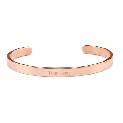 Personalized Name Engraved Kada Bracelet for Men