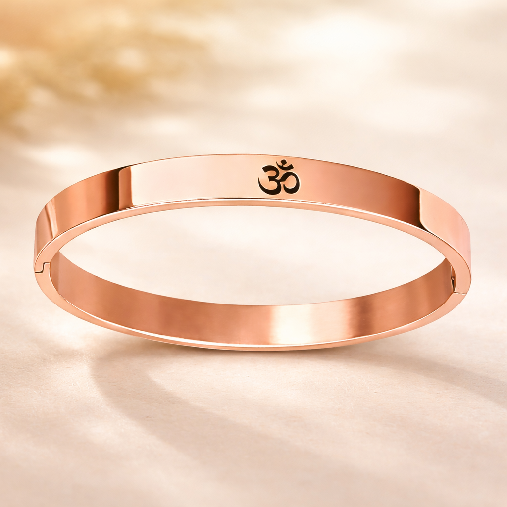 Sacred Om Kada Bracelet for Men & Women