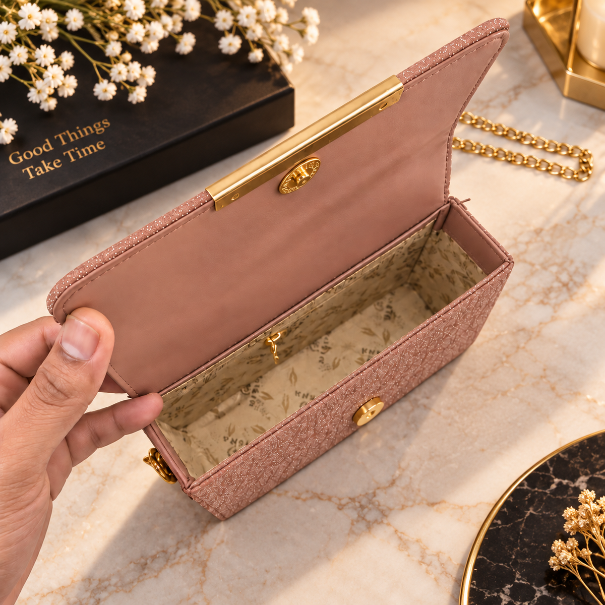 Stylish Glitter Sling Bag for Women