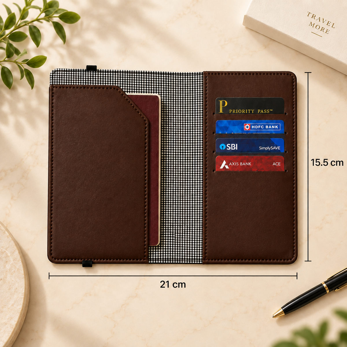 Premium Pastel Passport Holder for Men & Women