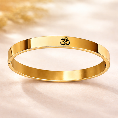 Sacred Om Kada Bracelet for Men & Women