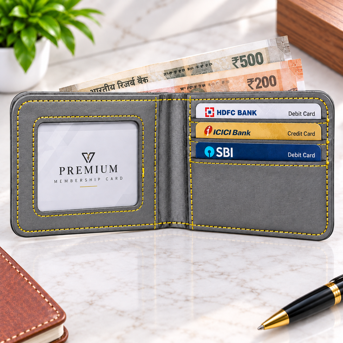 Premium PU Leather Wallet for Men