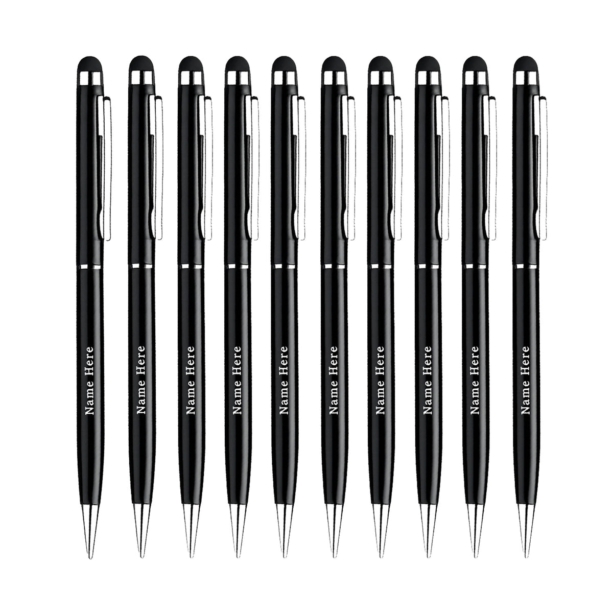 Custom Name Engraved Pen – Pack of 10