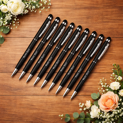 Custom Name Engraved Pen – Pack of 10