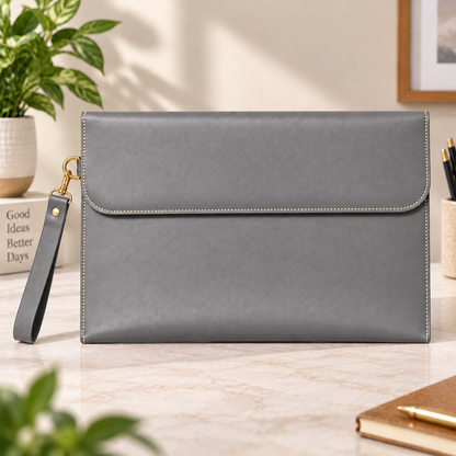 Executive Leather Laptop Sleeve