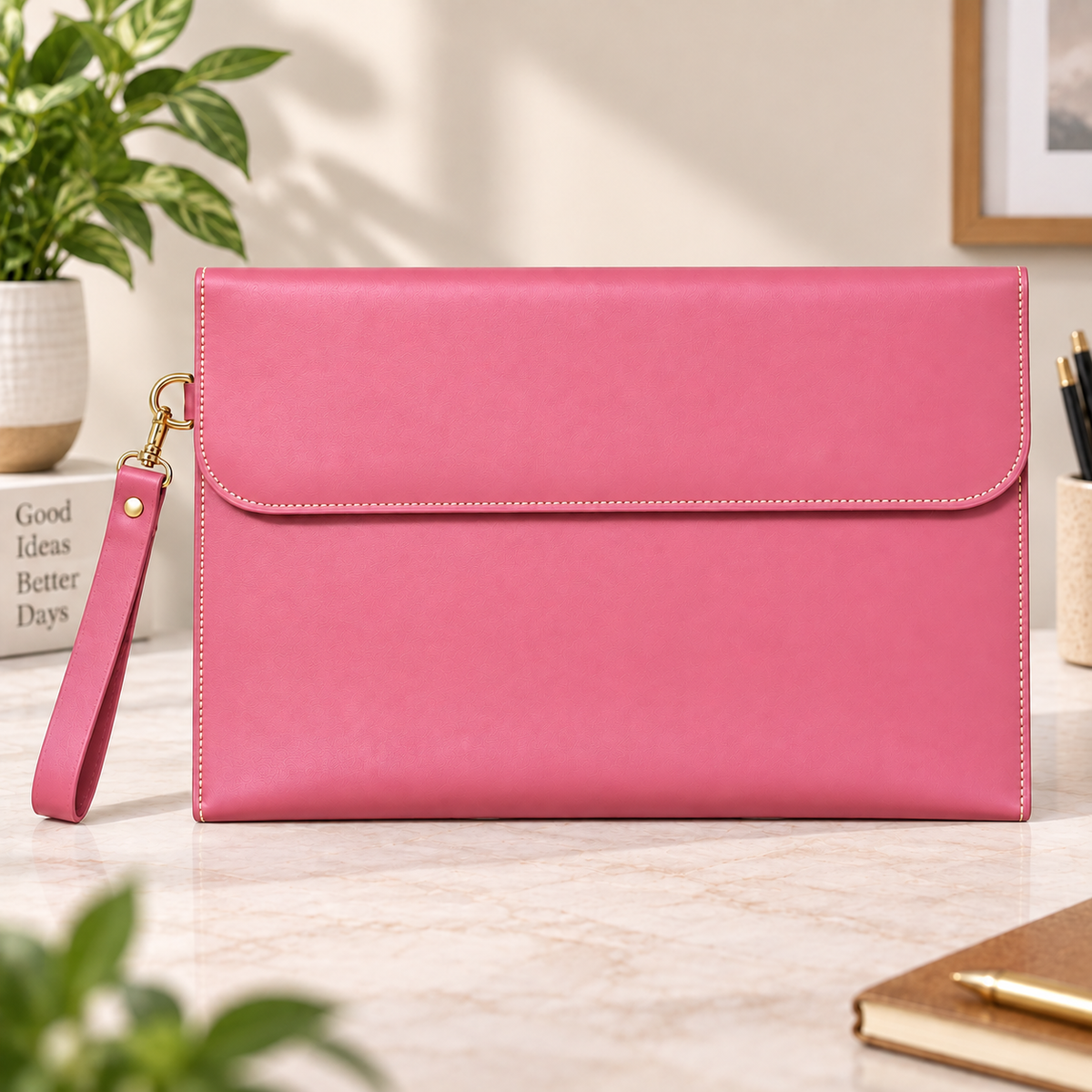 Executive Leather Laptop Sleeve