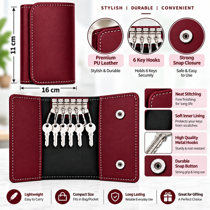Premium Key Holder Wallet for Men & Women