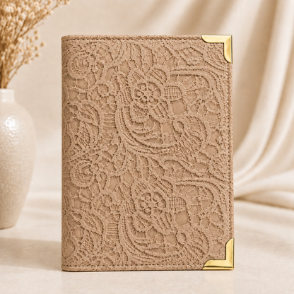 Premium Paisley Textured Passport Cover