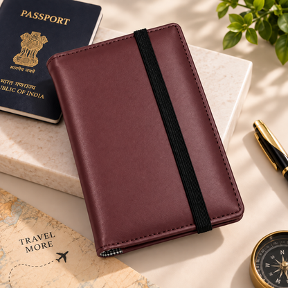 Premium Pastel Passport Holder for Men & Women