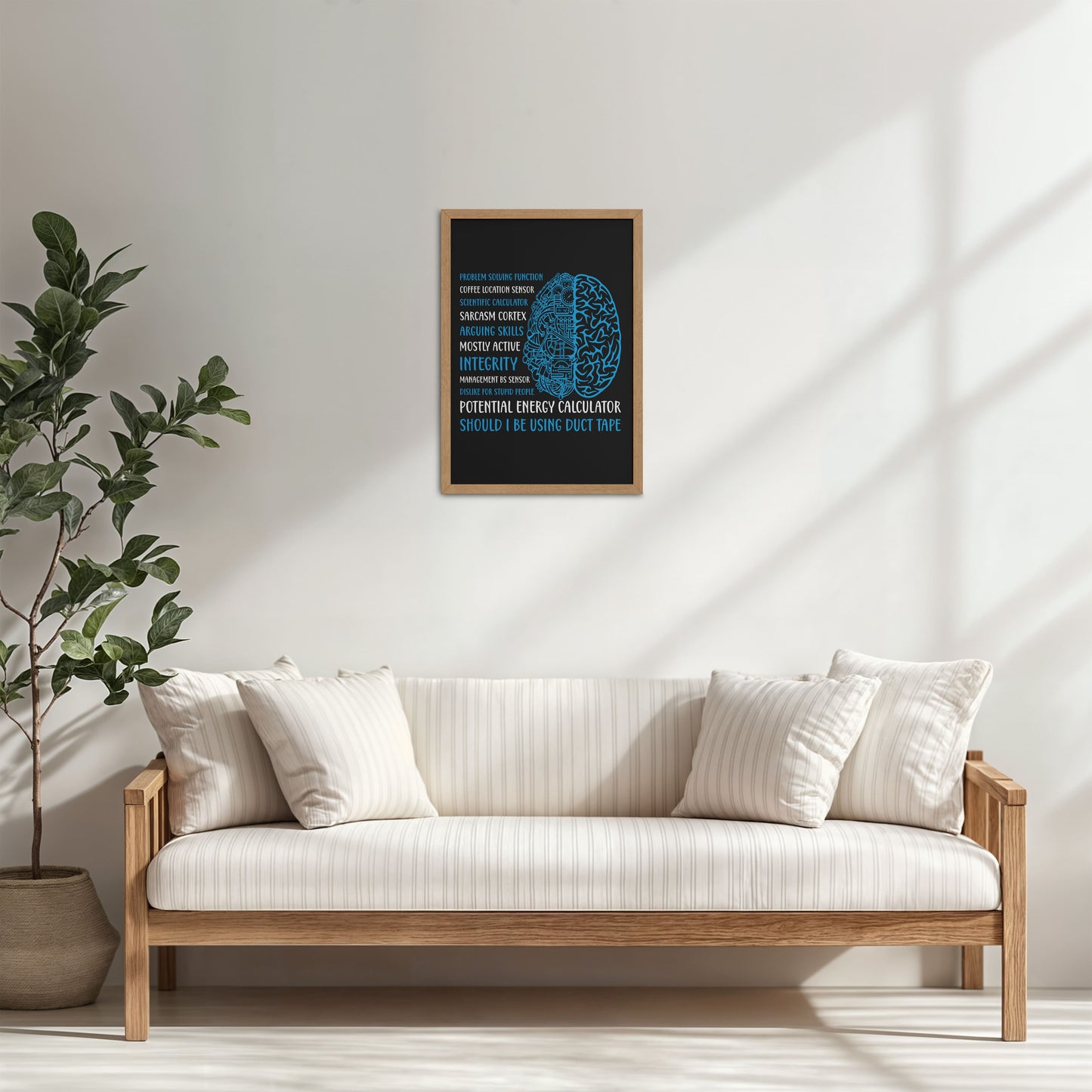 Living Room Cabinet Table Preview of Analytical Mind – A Peek Inside an Engineer’s Brain Frame in Natrual Color Frame