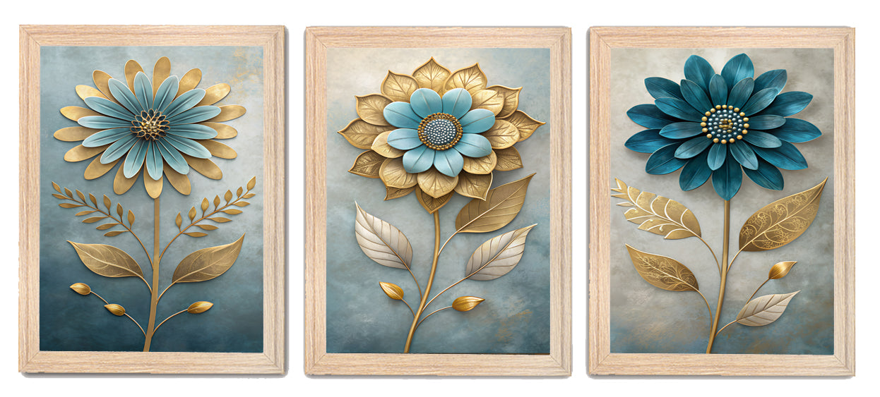 Beautiful Abstract Flower Premium Art Frames & Wall Décor