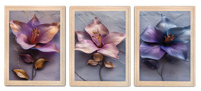 Charming Abstract Flower Painting Frames & Wall Art