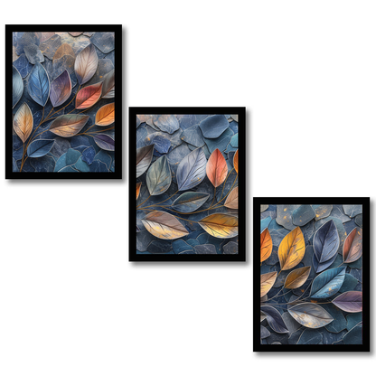 Beautiful Abstract Leaves Frames & Decorative Wall Art