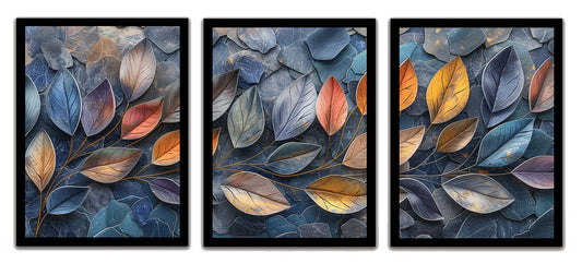 Beautiful Abstract Leaves Frames & Decorative Wall Art