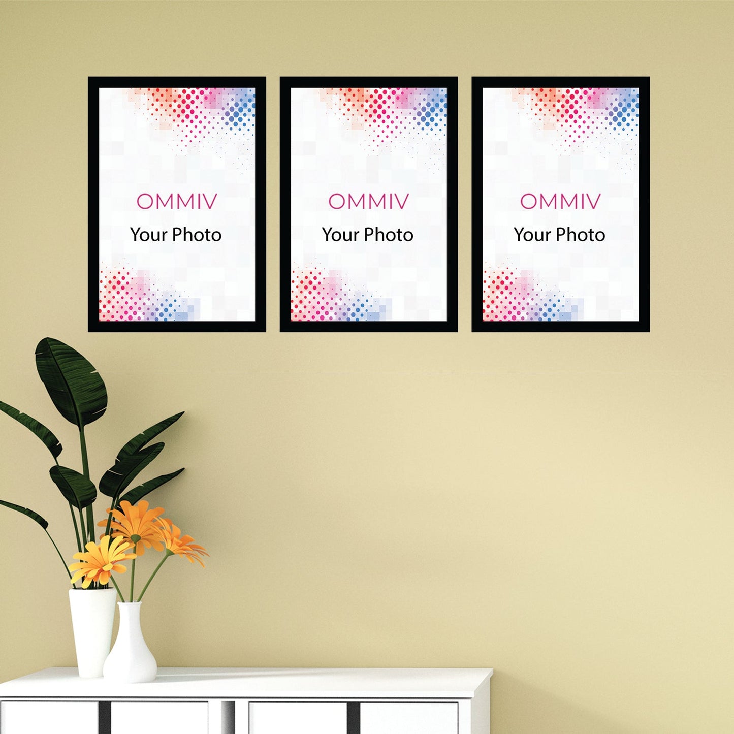 A4 Size Blank Frames (Set of 3)