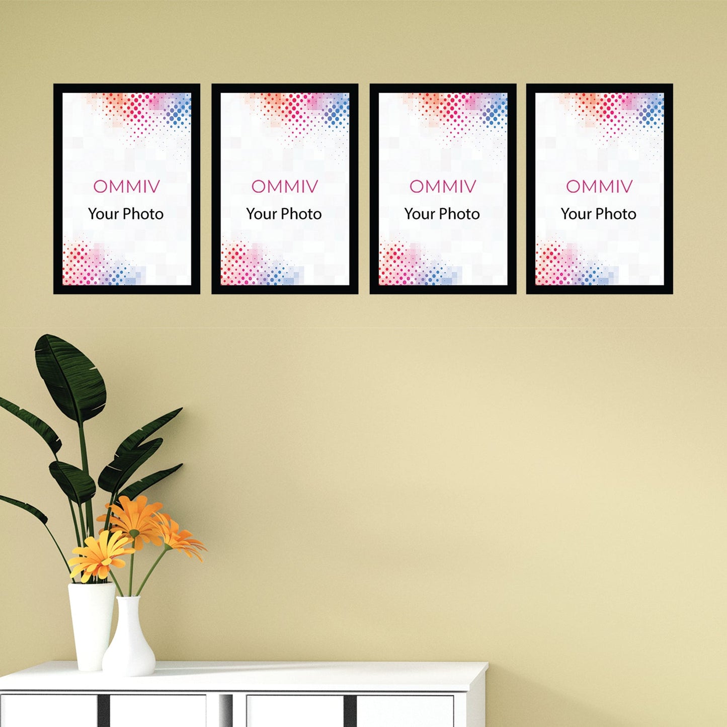 A4 Size Blank Frames (Set of 4)
