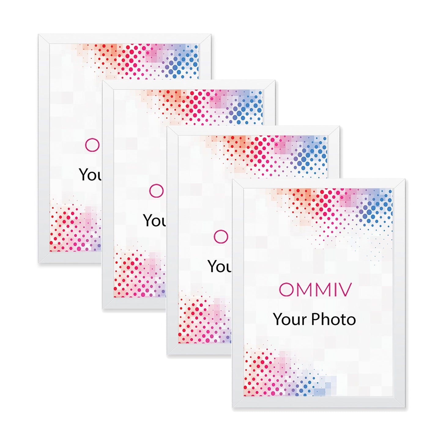 A4 Size Blank Frames (Set of 4)