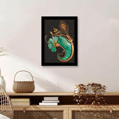 Ganesha spiritual Art Frame for wall decor