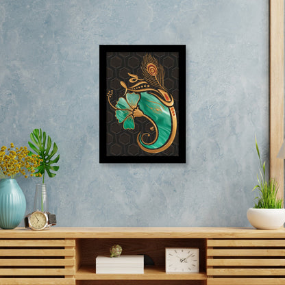 Ganesha spiritual Art Frame for wall decor