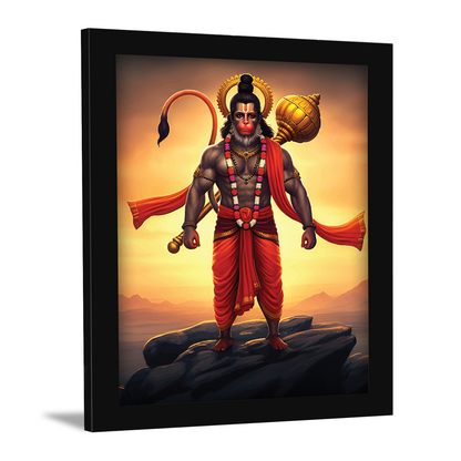 Jai Bajrangbali – Divine Photo Frame & Wall Art