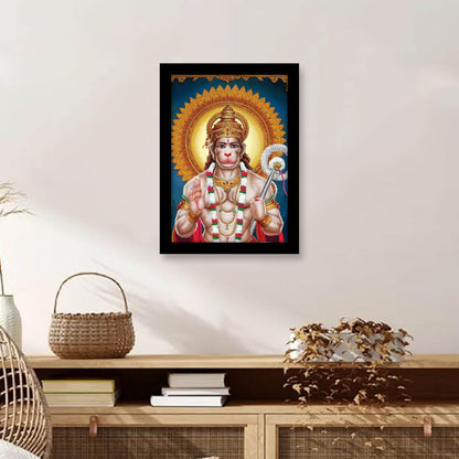Shri Hanuman Ji’s Blessing Photo Frame & Wall Art
