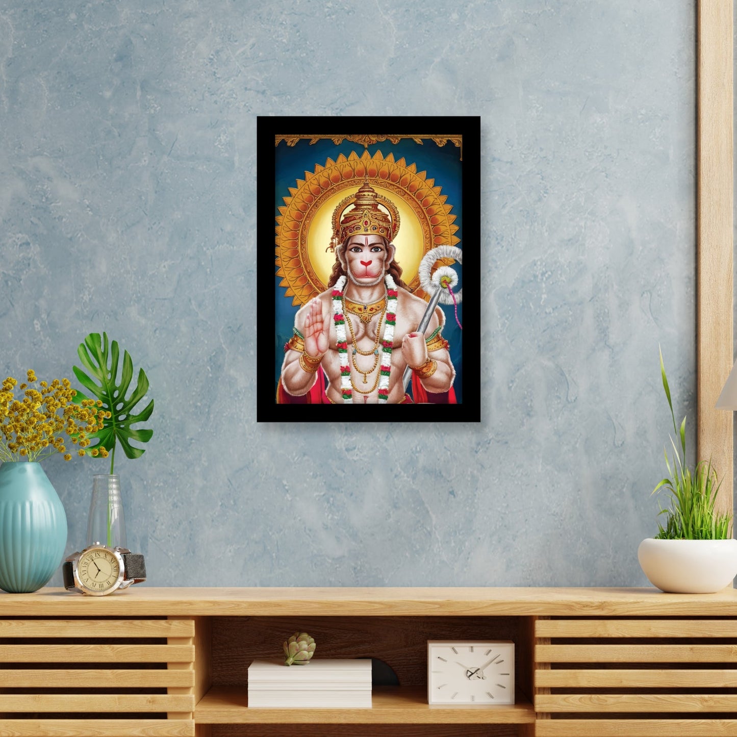 Shri Hanuman Ji’s Blessing Photo Frame & Wall Art