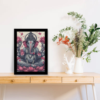 Lord Ganesha Photo Frame and Wall Art