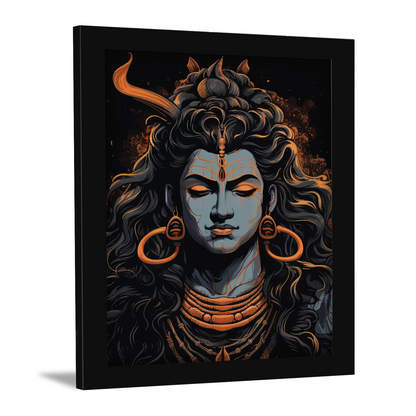 Lord Shiva Photo Frame & Wall Art