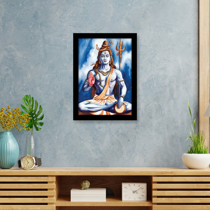 Mahadev Blessings Photo Frame & Wall Art
