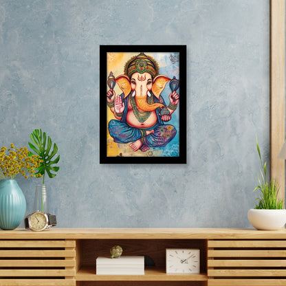 Ganesha: Symbol of Prosperity Framed Wall Art