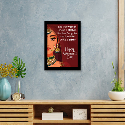 Every Role, Every Strength – Women’s Day Photo Frame