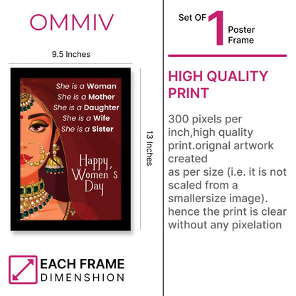 Every Role, Every Strength – Women’s Day Photo Frame