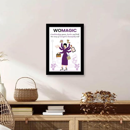 Empowered Women Wall Art & Photo Frame for Women’s Day