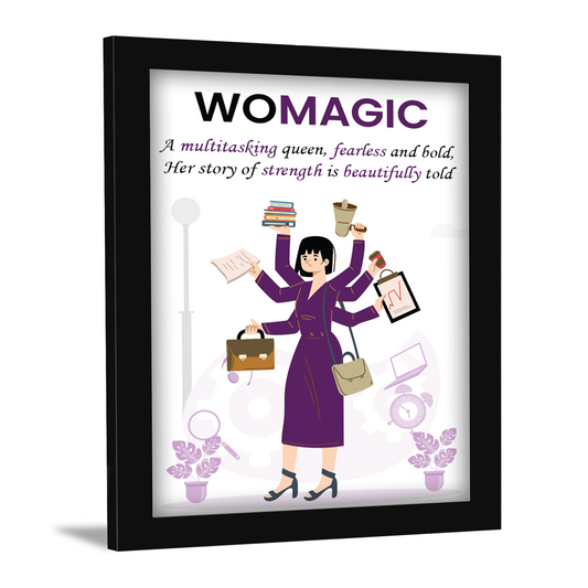 Empowered Women Wall Art & Photo Frame for Women’s Day