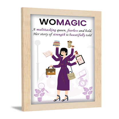 Empowered Women Wall Art & Photo Frame for Women’s Day