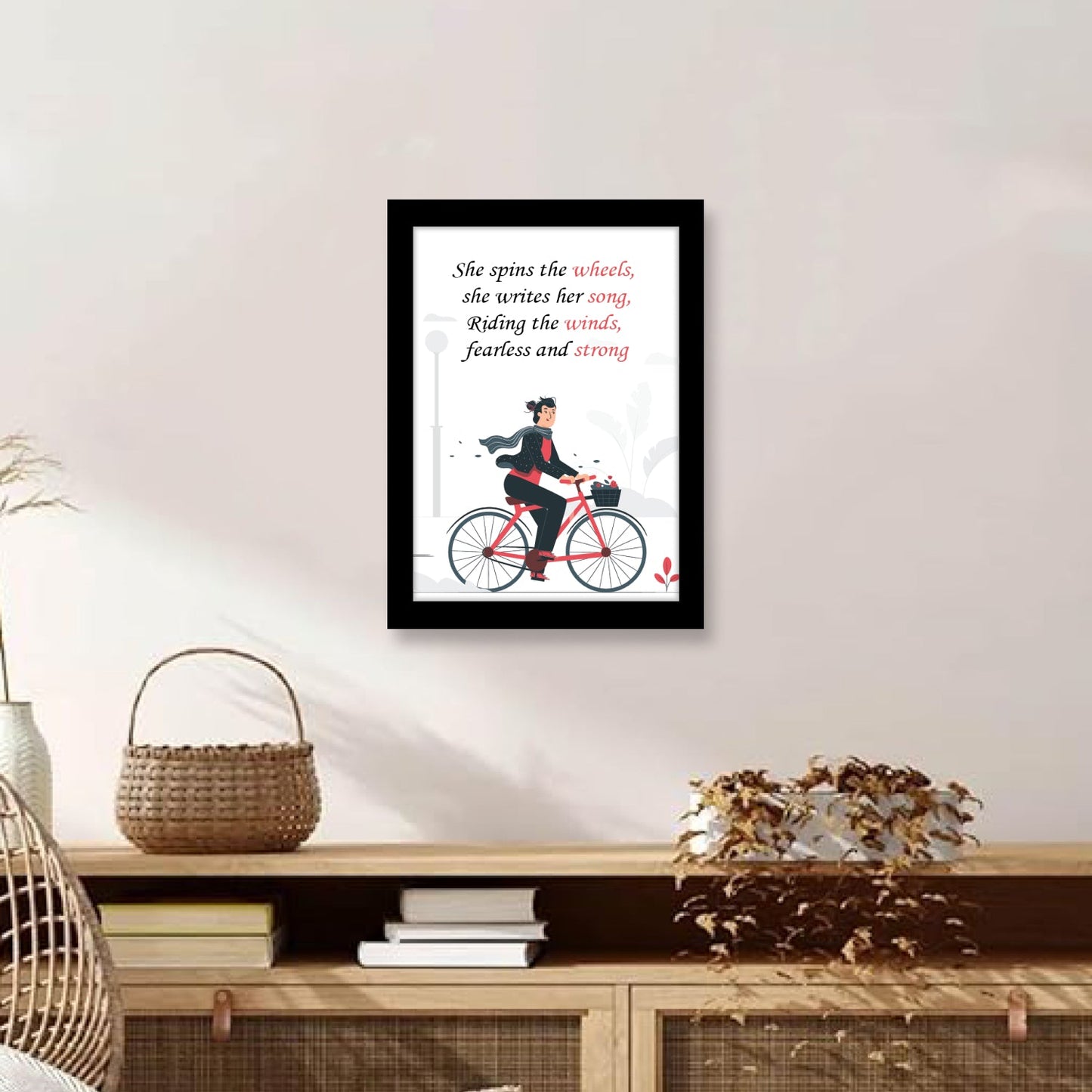 Empowered Women: Fearless, Strong, and Unstoppable - Women's Day Photo Frame and Wall Art