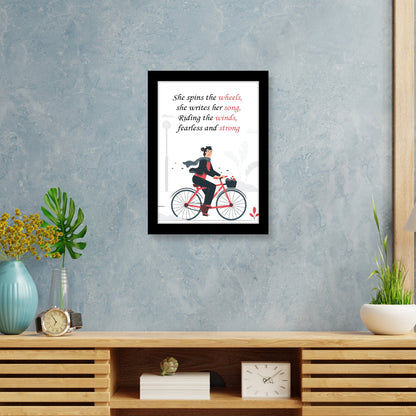 Empowered Women: Fearless, Strong, and Unstoppable - Women's Day Photo Frame and Wall Art