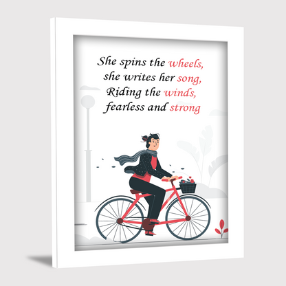 Empowered Women: Fearless, Strong, and Unstoppable - Women's Day Photo Frame and Wall Art