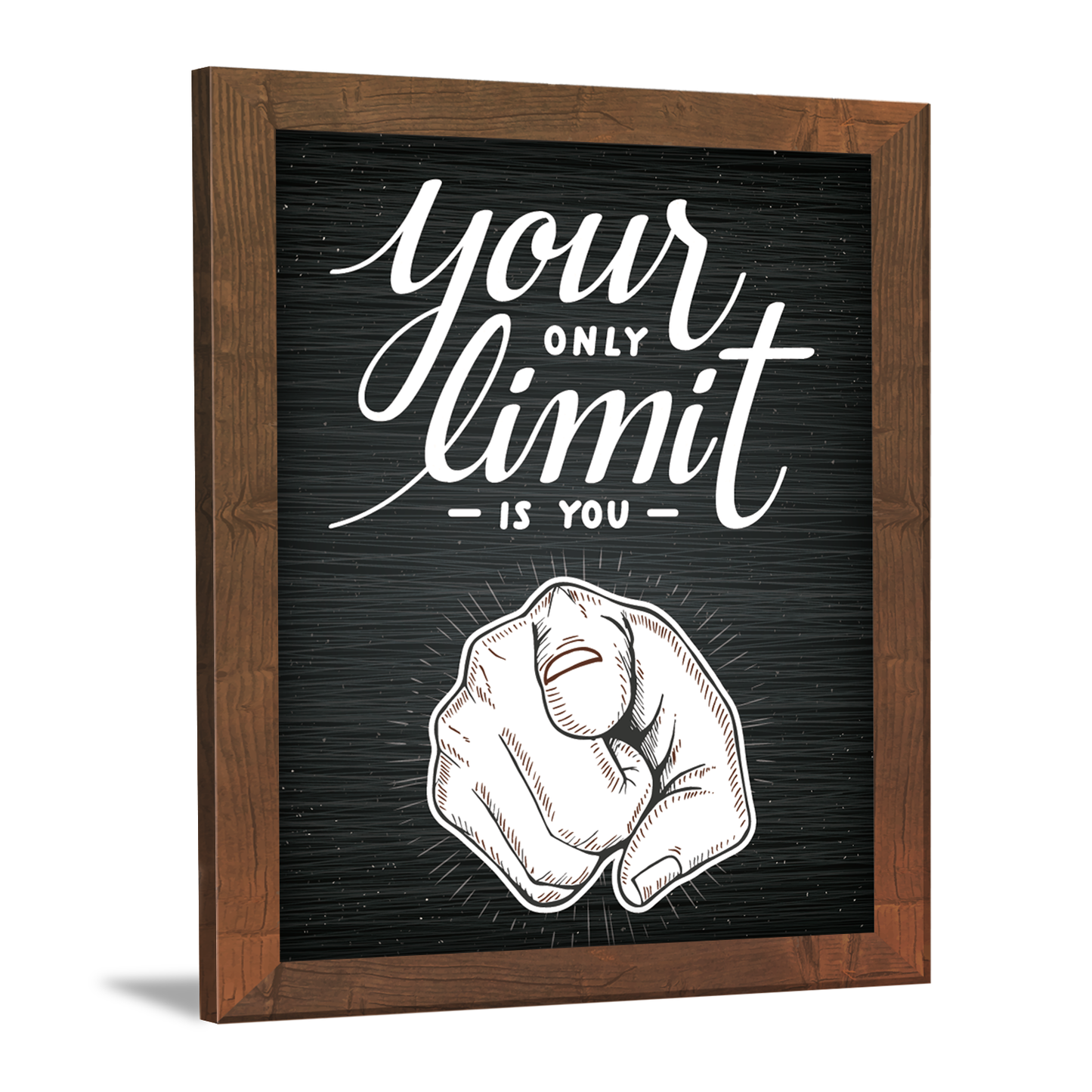 Your Only Limit is You: Motivational Photo Frame