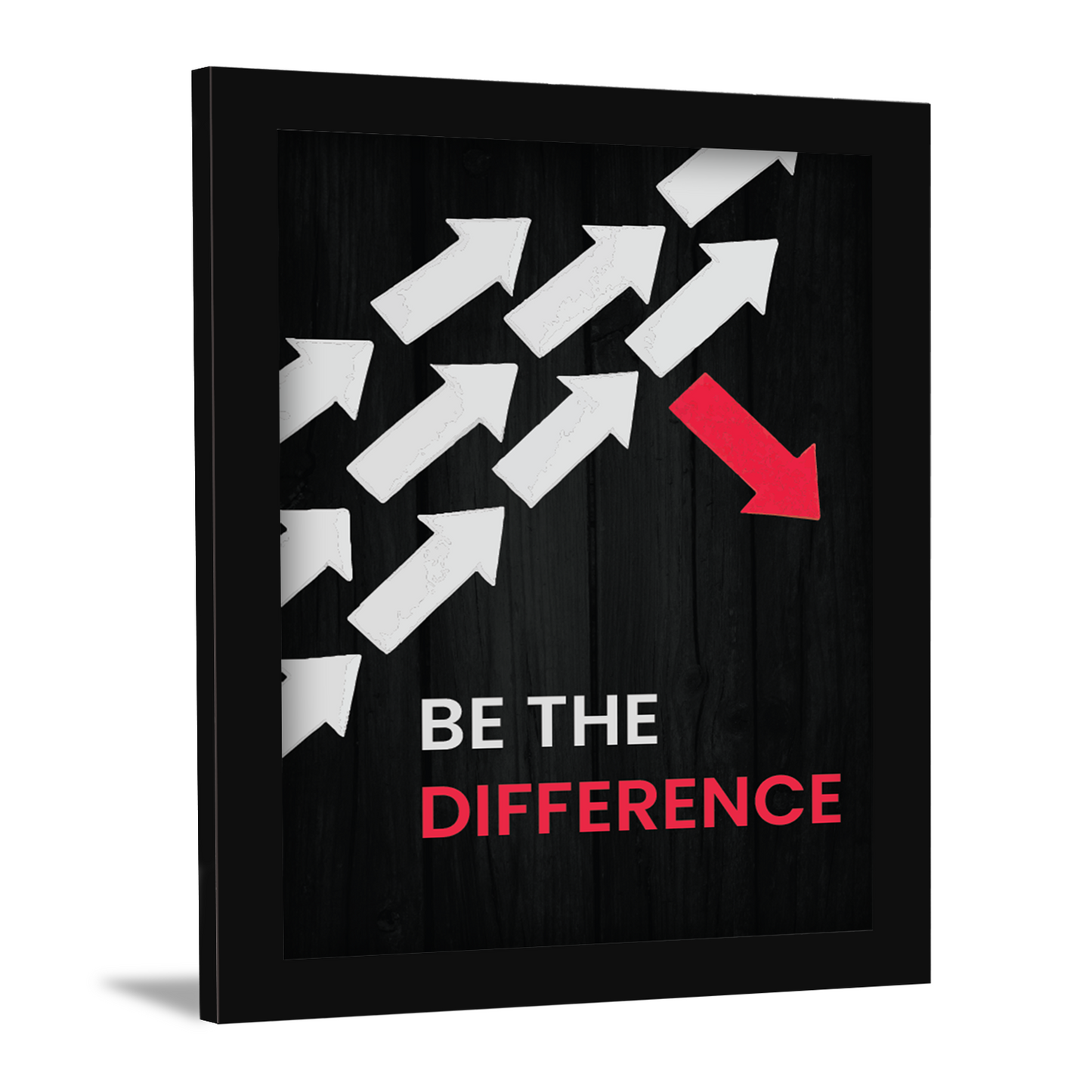Be the Difference: Motivational Photo Frame & Inspirational Wall Art