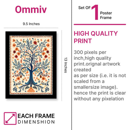 Tree of Life – Kalamkari Art Wall Painting Frame
