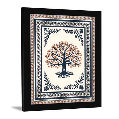 Tree of Life Kalamkari Pichwai Artwork
