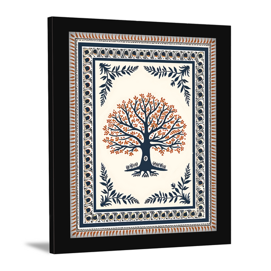 Tree of Life Kalamkari Pichwai Artwork