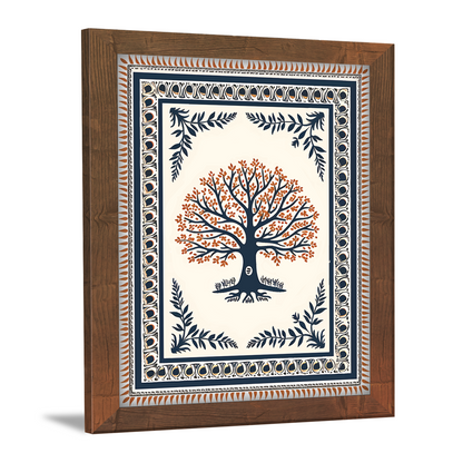 Tree of Life Kalamkari Pichwai Artwork