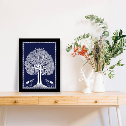 Tree of Life with Peacock – Kalamkari Art & Wall Decor