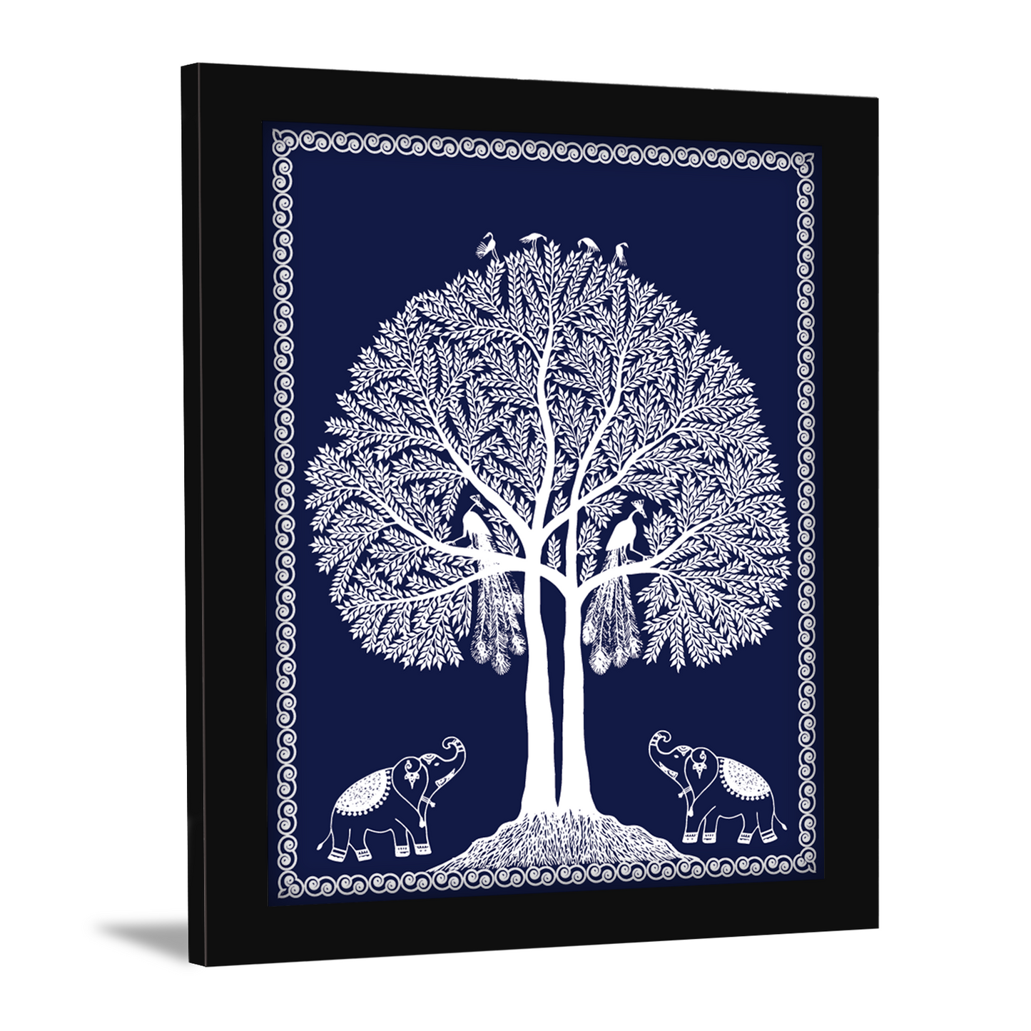 Tree of Life with Peacock – Kalamkari Art & Wall Decor